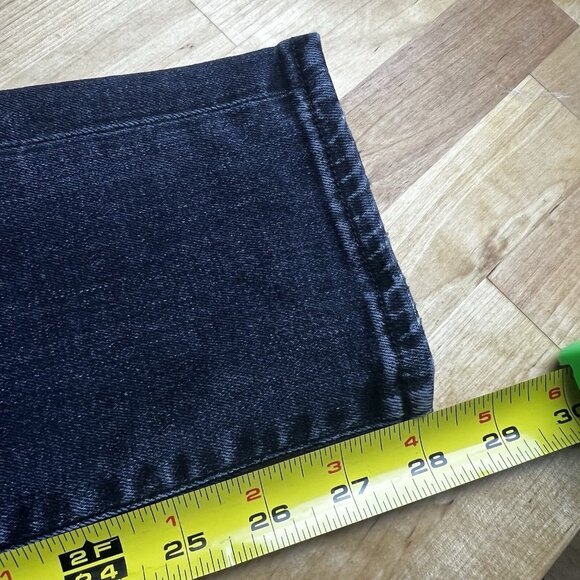 R13 Jeans Jenny Mid Rise Skinny Dirty Black Made In Italy Size 27 - Picture 13 of 13